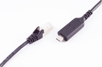 shiverpeaks Câble adaptateur LAN USB 3.2, USB-C - RJ45 mâle