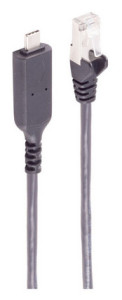 shiverpeaks Câble adaptateur LAN USB 3.2, USB-C - RJ45 mâle