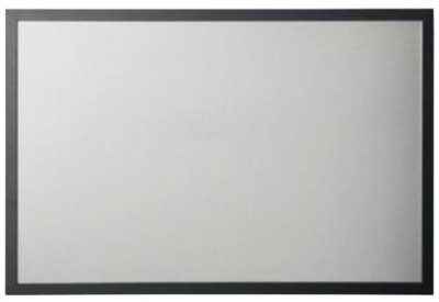 Bi-Office Design-Weißwandtafel, 600 x 450 mm, schwarz/silber