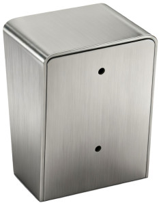 pavo Mini-coffre à clés inox, pour 1 trousseau, argent