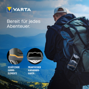 VARTA Campingleuchte / Outdoor-Laterne L10, anthrazit