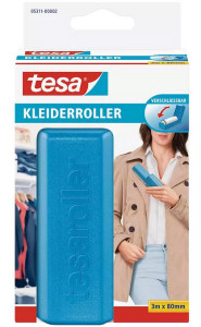 tesa Nachfüllrolle für Fussel-Roller , 3 m x 80 mm