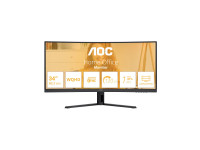 AOC : 34IN CV VA QHD 300CD/ HDMI/DP