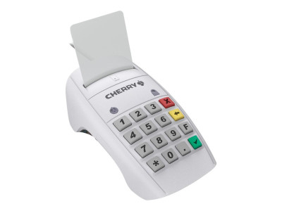 Cherry : CHERRY ST-2100 CONTACT SMARTCARD TERMINAL GREY