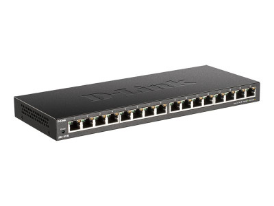 D-Link : 16-PORT 10/100/1000MBPS UNMGD. GB ETHERNET SWITCH