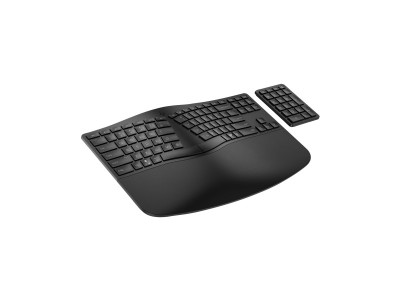 HP : 960 BLK ERGONOMIC WL KBD EMEA-I NTL ENGLISH LOC-EURO PLUG