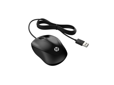 HP : WIRED MOUSE 1000 BLACK