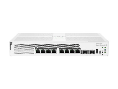 HPe : NETWORKING INSTANT ON SWITCH 8P GIGABIT CL4 POE 2P SFP 124W 1840