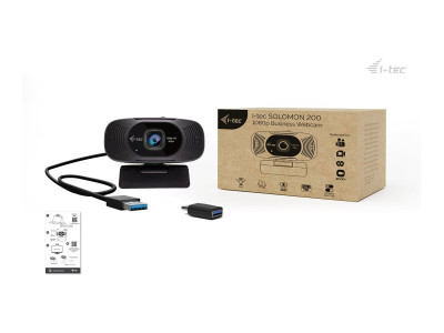 I-Tec : I-TEC SOLOMON 200 1080P WEBCAM I-TEC business WEBCAM