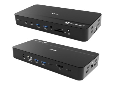 I-Tec : I-TEC THUNDERBOLT 5 DOCK 3X LCD M.2 SLOT 2.5 GLAN PD 140W