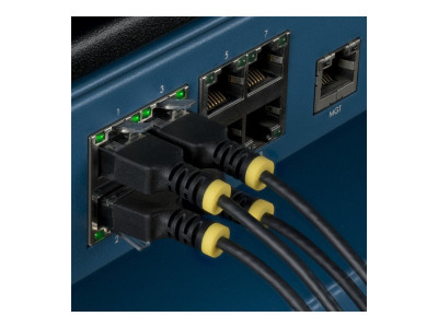 Startech : ULTRA SLIM CAT6A cable BLACK SLIM SNAGLESS RJ45 UTP PATCH CAB