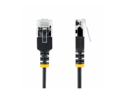Startech : ULTRA SLIM CAT6A cable BLACK SLIM SNAGLESS RJ45 UTP PATCH CAB