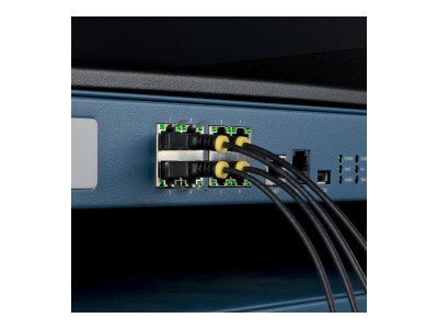 Startech : ULTRA SLIM CAT6A cable BLACK SLIM SNAGLESS RJ45 UTP PATCH CAB