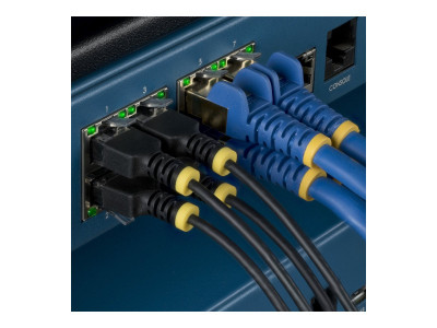 Startech : ULTRA SLIM CAT6A cable BLACK SLIM SNAGLESS RJ45 UTP PATCH CAB