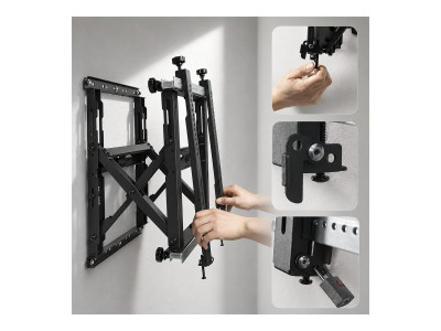 Startech : VIDEO WALL TV MOUNT 70 MAX - B RACKET SUPPORTS LANDSCAPE/PORTRA