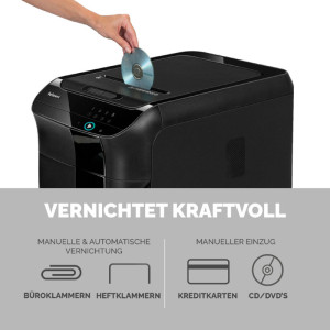 Fellowes Aktenvernichter AutoMax 450C, Partikel 4 x 38 mm