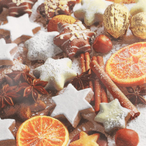 PAPSTAR Serviette à motif de Noël 