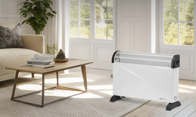 CLATRONIC Radiateur à convection KH 3077, blanc