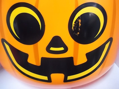 Restposten: LEGO Aufbewahrungskopf STORAGE HEAD PUMPKIN, L,