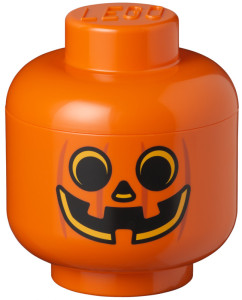 Restposten: LEGO Aufbewahrungskopf STORAGE HEAD PUMPKIN, L,
