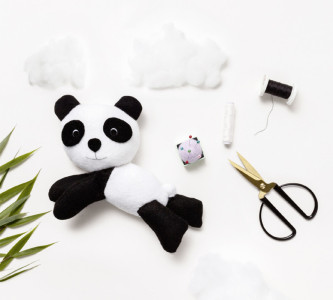 folia Bourre de bricolage, 800 g, blanc