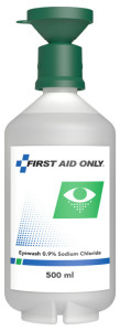 FIRST AID ONLY Wund- & Augenspülflasche, 500 ml Flasche