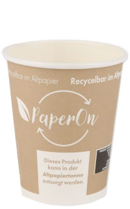 NATURE Star Hartpapier-Kaffeebecher 