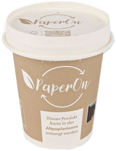 NATURE Star Hartpapier-Kaffeebecher 