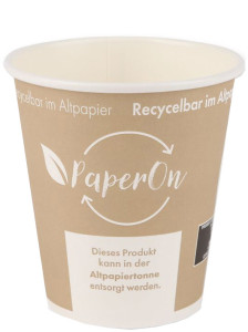 NATURE Star Hartpapier-Kaffeebecher 
