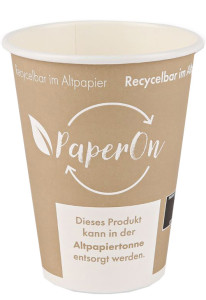 NATURE Star Hartpapier-Kaffeebecher 
