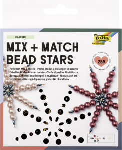 folia Kit d'étoiles en perles JOLLY WINTER, 269 pièces
