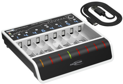 ANSMANN Schnell-Ladegerät Comfort Professional 8