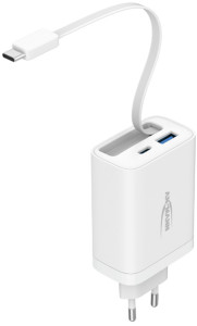 ANSMANN USB-Steckdosenadpater HOME CHARGER 230PD mit Kabel