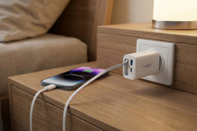ANSMANN USB-Steckdosenadpater HOME CHARGER 230PD mit Kabel