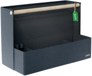 LEITZ Organiseur de bureau avec poignée en bois, tissu