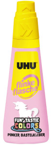 UHU Colle flinke flasche FUN'TASTIC COLORS, 104 g