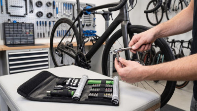 BRÜDER MANNESMANN Fahrrad-Werkzeug-Satz, 43-teilige Tasche