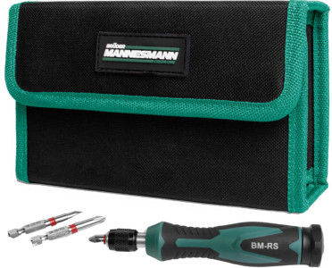 BRÜDER MANNESMANN Schraub- & Bit-Satz, 53-teilig, in Tasche