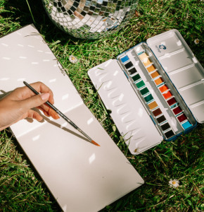 ROYAL TALENS Van Gogh Aquarell-Farbkasten, 24 Farben