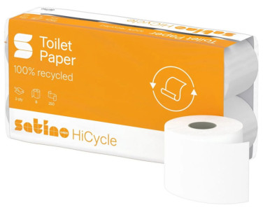 satino by wepa Papier toilette HiCycle, 2 couches, extra