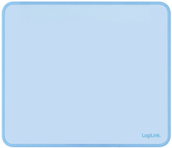 LogiLink Maus Pad, spritzwasserfest, (B)250 x (T)220 mm,blau