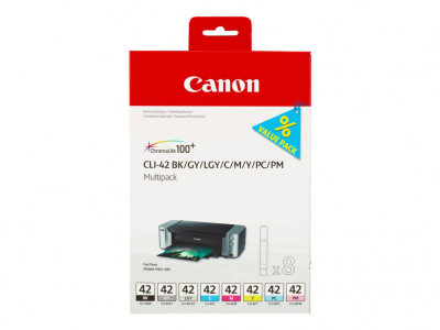 Canon : CLI-42 8 encres MULTI pack CLI-42 FULL-8INKS MULTI pack
