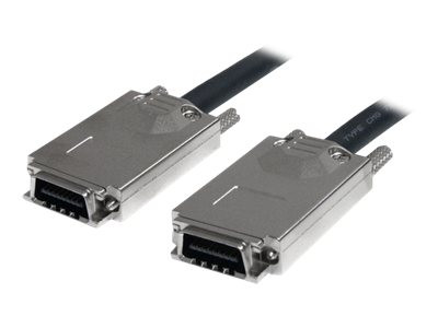 Startech : CABLE INFINIBAND SFF-8470 2M - cable SAS externe SFF-8470 2 M