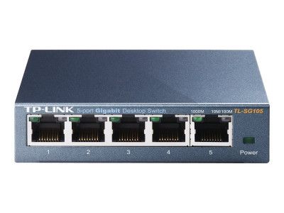 TP-Link : 5-PORT METAL GIGABIT SWITCH 5 10/100/1000M RJ45 PORTS