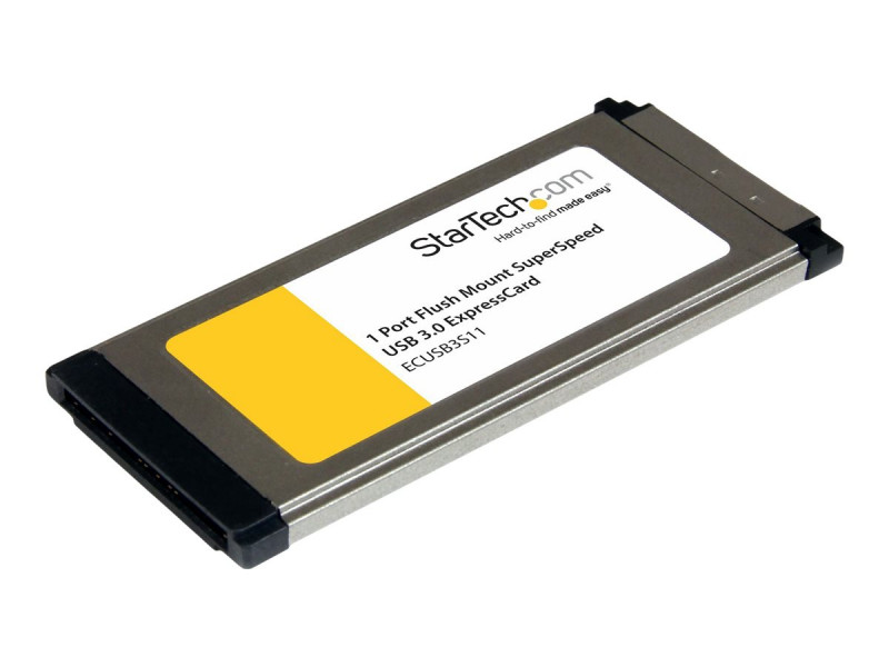 Startech : 1 PORT FLUSH MOUNT EXPRESSCARD SUPERSPEED USB 3 card ADAPTER