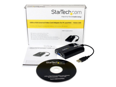 Startech : USB TO VGA ADAPTER - EXTERNAL USB GRAPHICS card ADAPTER