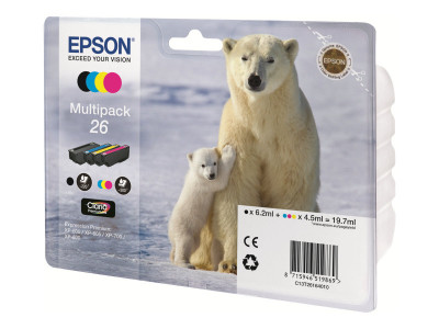 Epson : MULTIpack 4-COULEURS 26 CLARIA PREMIUM INK