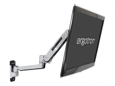 Ergotron : 42 LCD LX SIT-STAND POLISHED WALL MOUNT ARM