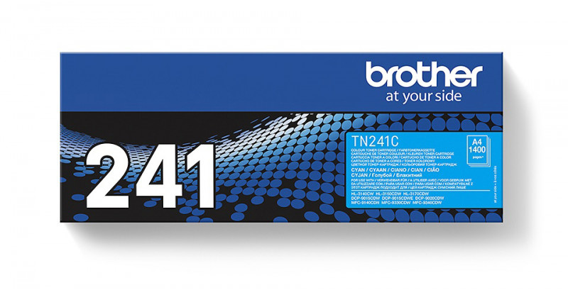 Brother TN-241C Toner Cyan 1400 pages