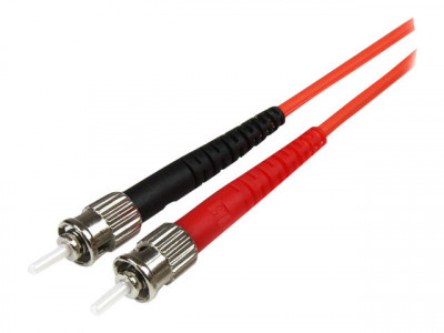 Startech : 1M MULTIMODE DUPLEX LC/ST FIBER OPTIC PATCH cable - 50/125